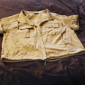 Ralph Lauren  khaki top